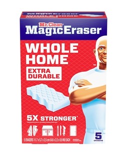 Mr. Clean Magic Eraser Whole Home Extra Durable cleaning pads, 6 count box