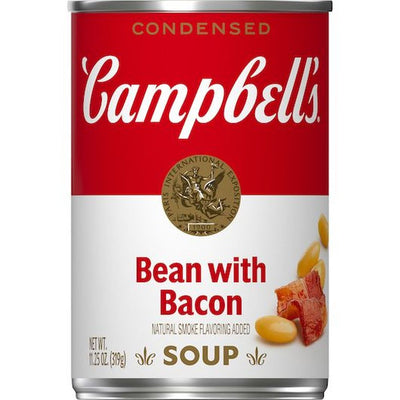 Campbell's Condensed Bean with Bacon Soup, 11.25 oz (Pack of 12)