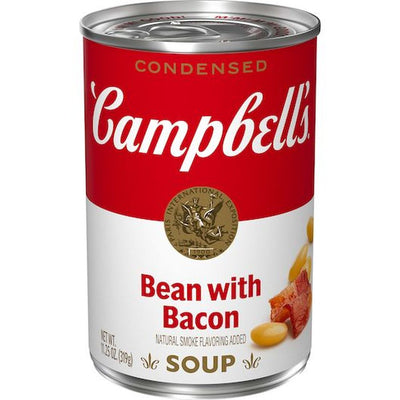 Campbell's Condensed Bean with Bacon Soup, 11.25 oz (Pack of 12)