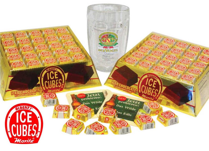 Albert's Ice Cube Combo individually wrapped chocolate flavored candy cubes, 250 count