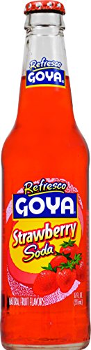 Goya Foods Refresco, Strawberry Soda, 12 Fl Oz (Pack of 24)