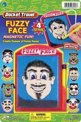 JA-RU Fuzzy Face Pocket Travel 1 Per Card