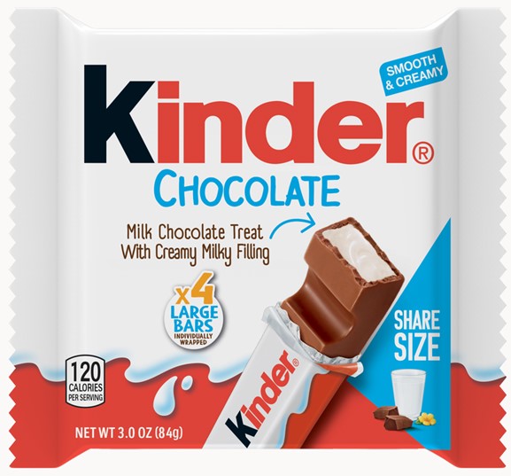Kinder Chocolate Bar King Size 3 oz 16-Count Wholesale