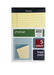 Legal Pad 5x8 inch ruled writing pad 5-count pack front packaging
