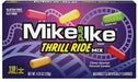 Mike and Ike Thrill Ride Theater Box 4.25 oz fruit flavored chewy candy