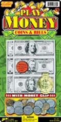Jaru Play Money Cash Coins Card