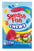 Swedish Fish Red Candy Chews 5.12 oz peg bag, soft chewy fruit-flavored candy, case of 12 for retail display