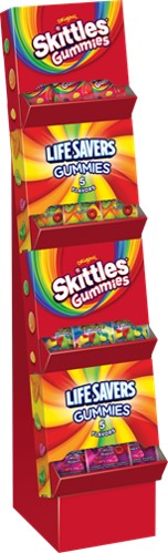 Skittles Lifesavers Gummies Peg Bags Powerwing 7 oz 96ct