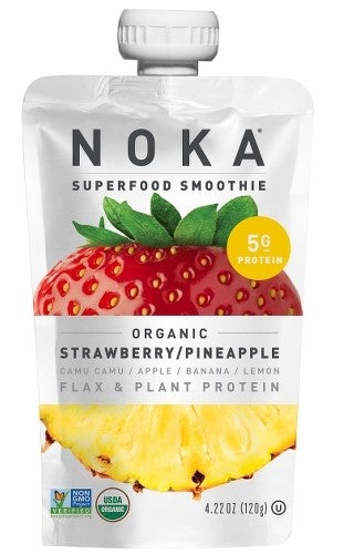 Noka Smoothie Strawberry/ Pineapple Boxes 4.22 oz 06ct