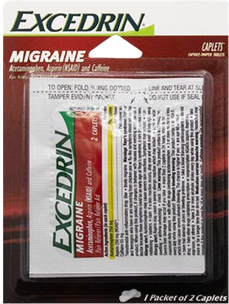 Excedrin Migraine Sleeves 12ct