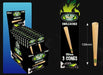 Hot Rod Unbleached 109mm Pre-Rolled Cone Rolling Papers, 3-pack, natural brown paper cones