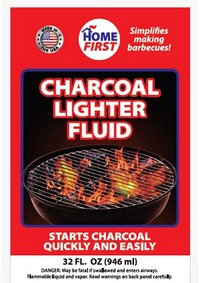 Home First Charcoal Fluid 32 oz 12ct
