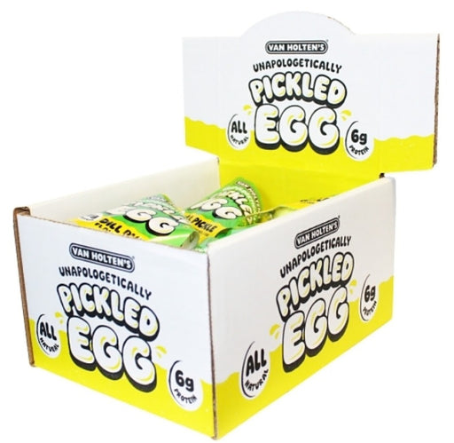 Van Holten's Dill Pickled Eggs, individually wrapped, bold dill brine flavor, 20ct