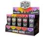 Pop Cones Unbleached King Size Rolling Paper Variety Packs 75-Count Wholesale