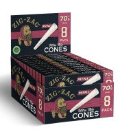 Zig Zag Pre Rolled Cones Mini Ultra Thin Packs 18 Pack