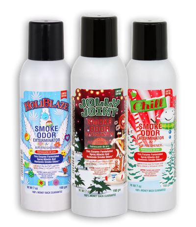 Smoke Odor Exterminator Spray Winter Mixed Boxes 7 oz 12ct