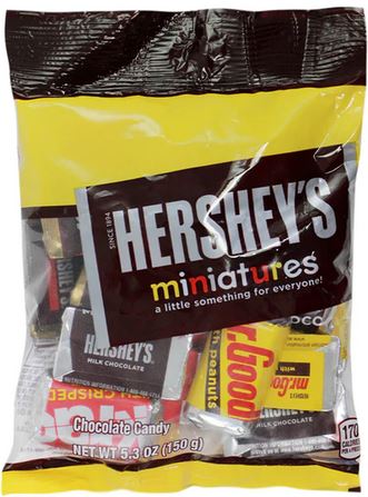 Hershey's Minatures Peg Bag 4.8 oz