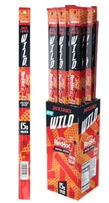 Jack Link's 2.2 Stick Franks Redhot Chicken Boxes 24ct