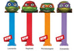 PEZ TMNT Teenage Mutant Ninja Turtles Blister Card 3-Pack Wholesale Case
