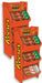 Reese's Assorted King Size 2-in-1 Candy Bars display shipper with 60 individually wrapped chocolate peanut butter bars