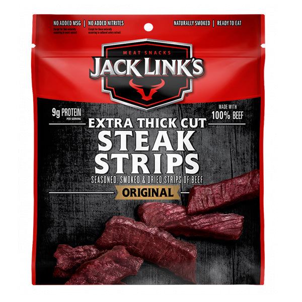 Jack Link's Link Stk Strip Thck Orig 3 oz Single Bag