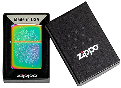 Zippo Spiritual Multi-Color Lased Windproof Lighter