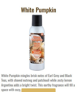 Smoke Odor Exterminator Spray White Pumpkin Boxes 7 oz 12ct