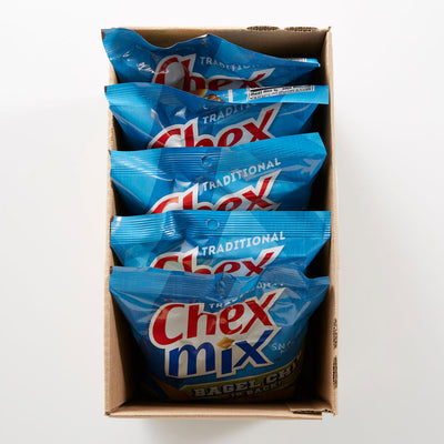 Chex Mix Traditional Snack Mix, Savory Family Size Bag, 8.75 oz (Pack of 5)