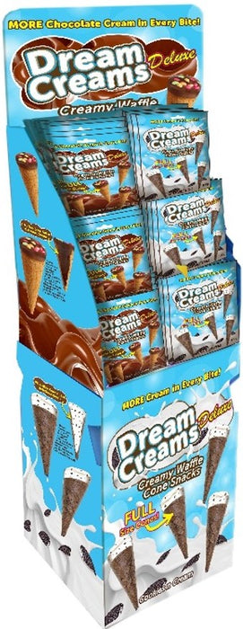 Candy Treasure Dream Cream Cone Display Shipper 793 Floor