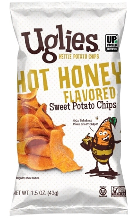 Uglies Kettle Cheddar Sour Cream Chips bag — bold cheddar and tangy sour cream kettle-cooked potato chips