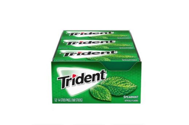 Trident Valu Spearmint Boxes 12ct