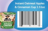 Quaker Oats Apple Cinnamon Cups 1.51 oz 12ct
