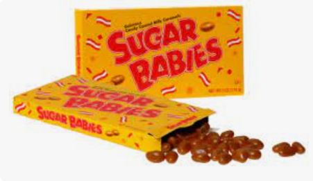 Sugar Babies Soft Milk Caramels Chewy Candy 5 oz 12-Pack Wholesale