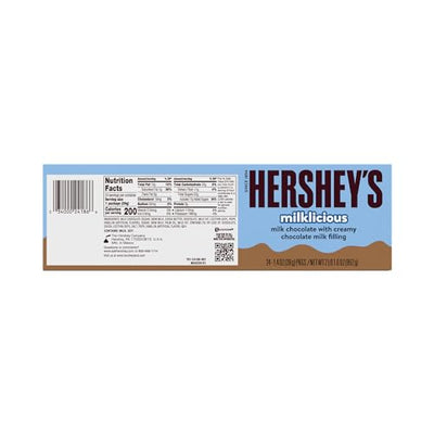 HERSHEY'S Milklicious Milk Chocolate Candy Bars, 1.4 oz (24 Count)