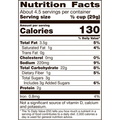 Chex Mix Savory Honey BBQ Snack Mix, Sweet & Smoky Crunch, 4.5 OZ (Pack of 8)