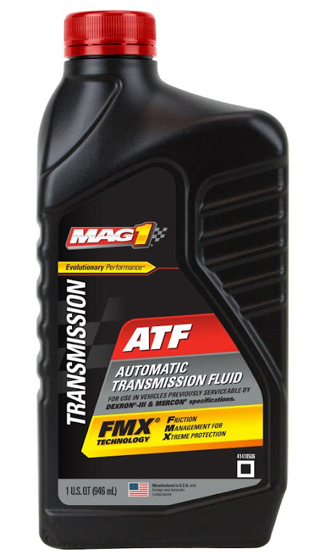 Mag 1 Automatic Transmission Fluid 1 quart bottle for automatic transmission maintenance and protection