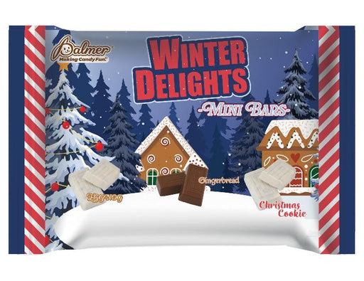 R.M. Palmer Winter Delight Mini Chocolate Assortment 10 oz festive foil-wrapped holiday milk chocolate minis