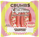 Chubbies Strawberry Shortcake Cookie Sandwich with strawberry crème filling between two soft cookies, 12ct