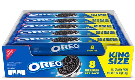 Oreo King Size Cookie 3.22 Boxes 12ct