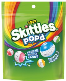 Skittles Popd Sour Peg Bag 5.5 oz