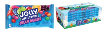 Jolly Rancher Jelly Beans assorted fruit flavors 14 oz bag with colorful candy pieces