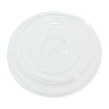 Walco plastic flat lid with straw slot compatible with 12, 14, 16, 20, and 24 oz cups, 1000ct