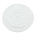 Walco plastic flat lid with straw slot compatible with 12, 14, 16, 20, and 24 oz cups, 1000ct
