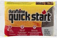 Duraflame Fire Starters 4-pack packaging for fireplaces, fire pits, and wood stoves