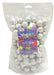 Albert's Colorsplash Baby Pink Gumballs 2 lb bag filled with pastel pink fruity gumballs