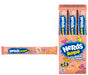 Nerds Ropes Peach Strawberry 0.92 oz candy rope with colorful crunchy Nerds coating, peach and strawberry flavored