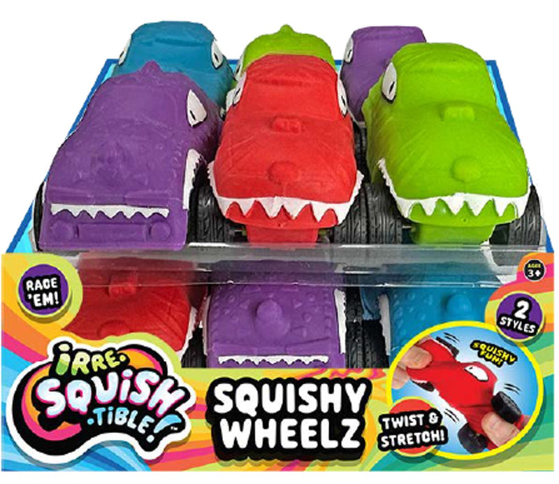 Jaru Irre-squis-tible Squishy Wheelz 12ct