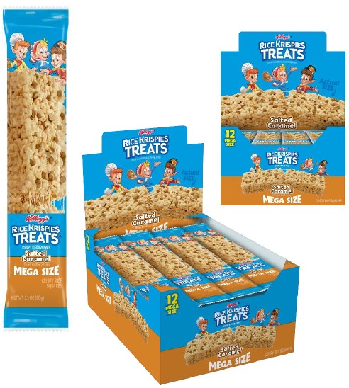 Rice Krispies King Size Salted Caramel 2.1 Boxes 12ct