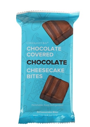 Chuckanut Bay Bites Chocolate Cheesecake Boxes 1.6 oz 04ct