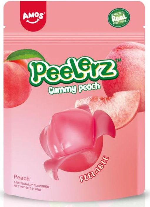 Amos Peelerz Peach Peg Bag 6 oz